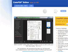 Tablet Screenshot of companion.cutepdf.com